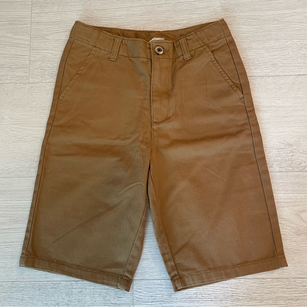 NWT Crazy 8 Khaki Shorts, Size 12, Adjustable Waist